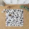 Dalmatian Print Black Dots Rug