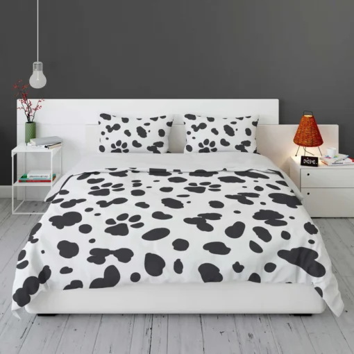 Dalmatian Skin Print Design Bedding Set 1