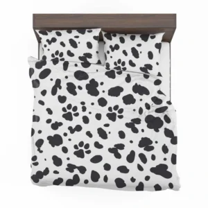 Dalmatian Skin Print Design Bedding Set 2