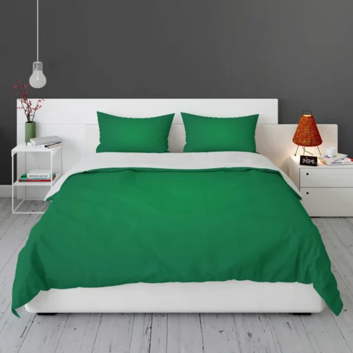 Dark Emerald Green Bedding Set 1