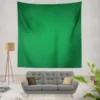 Dark Emerald Green Wall Tapestry