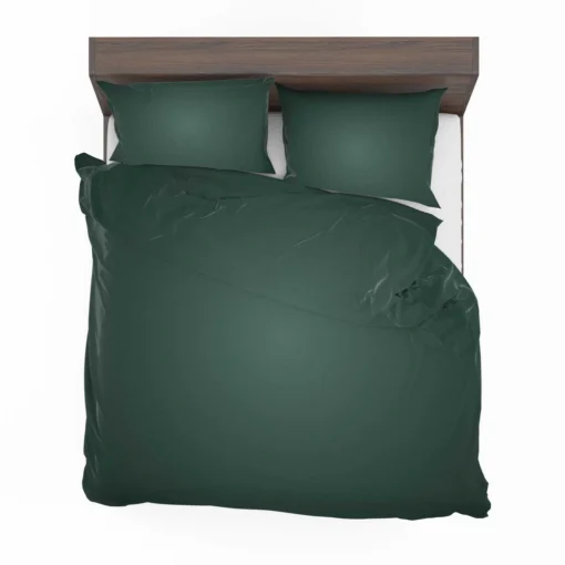 Dark Green Gradient Bedding Set 2