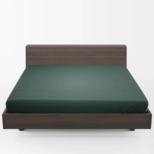 Dark Green Gradient Fitted Sheet 1