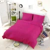 Dark Hot Pink Color Bedding Set