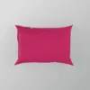 Dark Hot Pink Solid Color Pillow Case