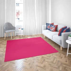 Dark Hot Pink Solid Color Rug 2