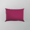 Dark Magenta Color Pillow Case