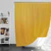 Dark Pastel Yellow Shower Curtain