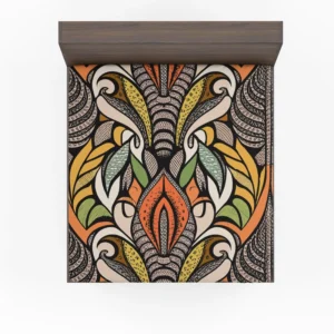 Decorative Bohemian Design Fitted Sheet