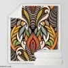 Decorative Bohemian Design Sherpa Fleece Blanket