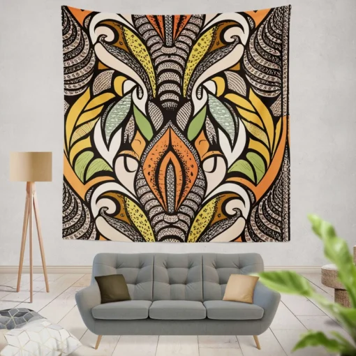 Decorative Bohemian Design Wall Tapestry