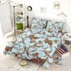 Decorative Damask Pattern Bedding Set