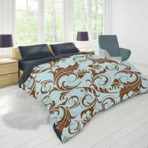 Decorative Damask Pattern Duvet Cover 1