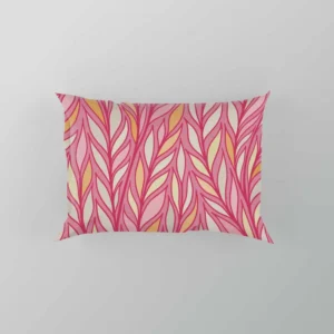 Decorative Floral Ornament Design Pillow Case