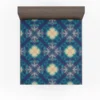 Deep Blue Dye Colored Ikat Fitted Sheet