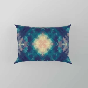 Deep Blue Dye Colored Ikat Pillow Case