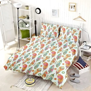 Detailed  Boho Pattern Design Bedding Set