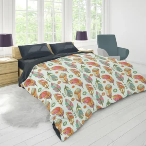 Detailed  Boho Pattern Design Duvet Cover 1