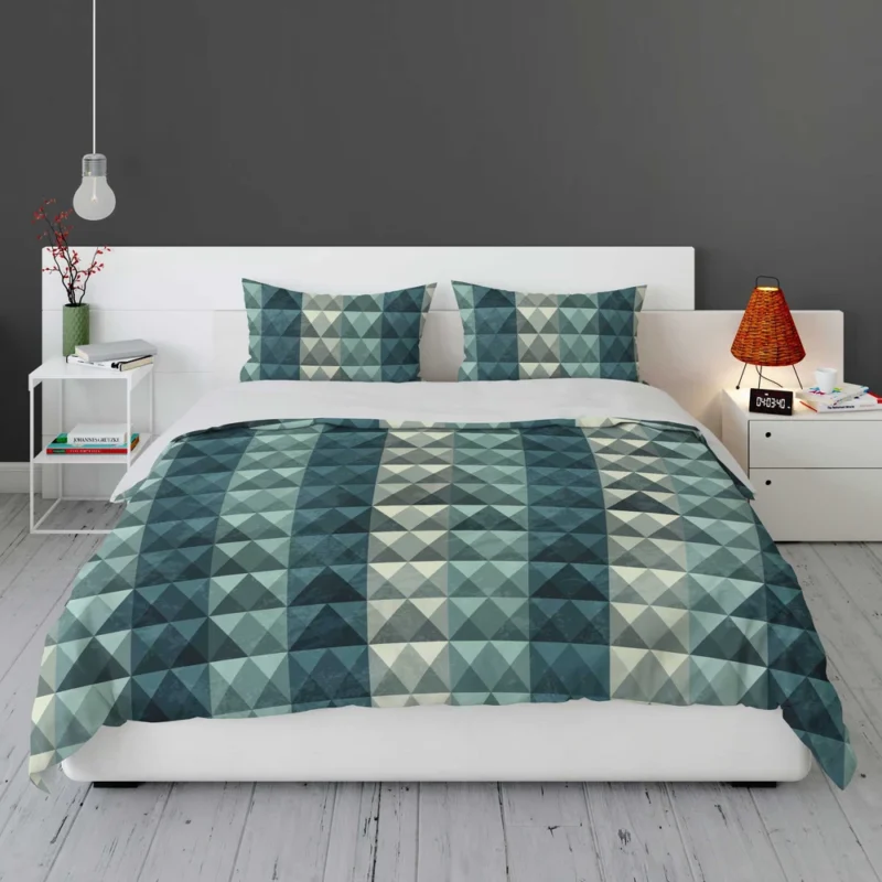 Diamond Grid Pattern Bedding Set 1