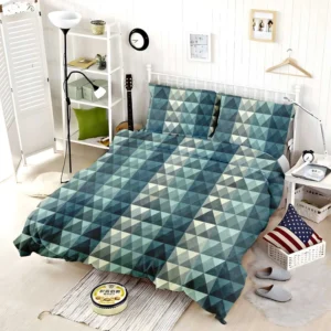 Diamond Grid Pattern Bedding Set