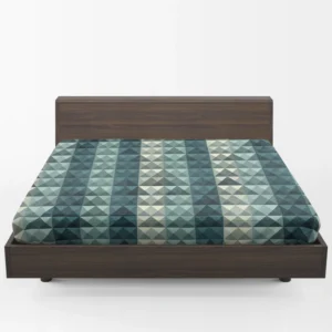 Diamond Grid Pattern Fitted Sheet 1