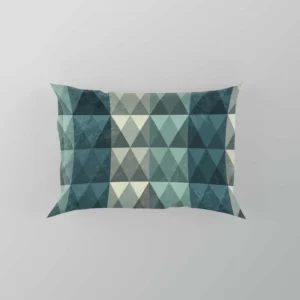 Diamond Grid Pattern Pillow Case