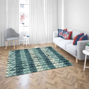 Diamond Grid Pattern Rug 2