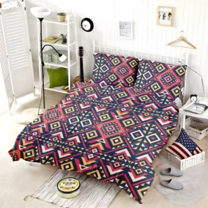 Diamond Songket Pattern Bedding Set