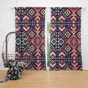 Diamond Songket Pattern Curtain