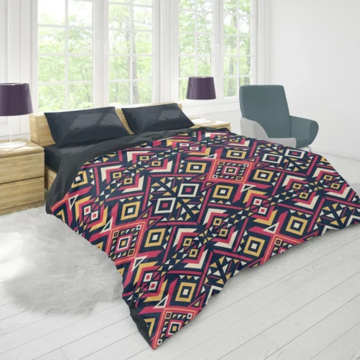 Diamond Songket Pattern Duvet Cover 1