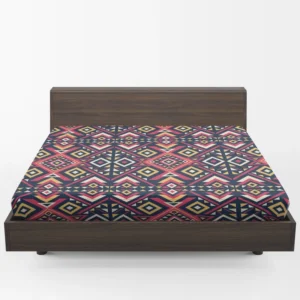 Diamond Songket Pattern Fitted Sheet 1