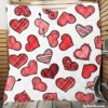 Different Styled Love Hearts Quilt Blanket