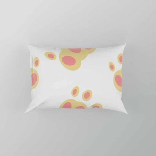 Dog Cute Paw Design Pillow Case