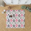 Dog Paws Footprint Design Rug