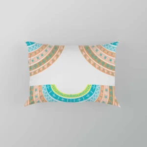 Doodle Rainbows Decorative Pattern Pillow Case