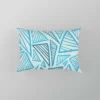 Duotone Glitch Background Pillow Case