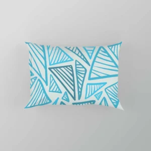 Duotone Glitch Background Pillow Case