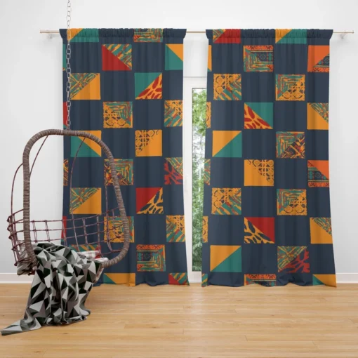 East Africa Pattern Curtain