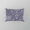 Elegant Embossed Damask Design Pillow Case