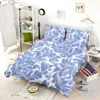 Elegant Floral Swirl Damask Bedding Set