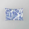 Elegant Floral Swirl Damask Pillow Case