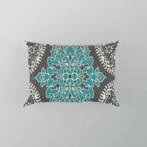 Elegant Indian Batik Pattern Pillow Case