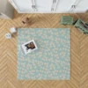 Elegant Leaves Design Rug