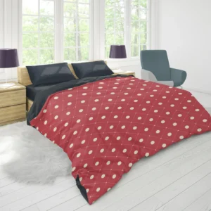 Elegant Luxury Polka Dots Duvet Cover 1