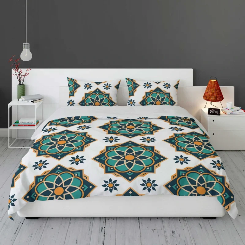 Elegant Modern Moroccan Design Bedding Set 1