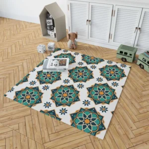 Elegant Modern Moroccan Design Rug 1