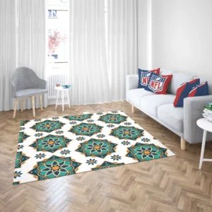 Elegant Modern Moroccan Design Rug 2