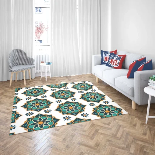 Elegant Modern Moroccan Design Rug 2