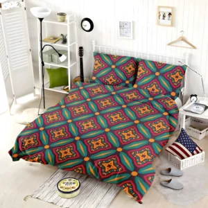 Elegant Moroccan Pattern Bedding Set