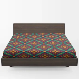 Elegant Moroccan Pattern Fitted Sheet 1